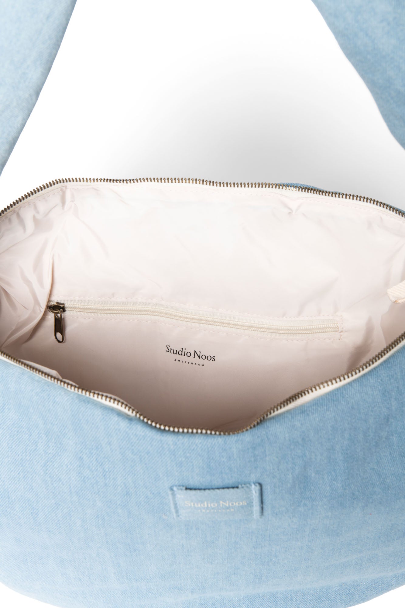 Pearls & Swines Studio Noos - Solid Cross Body Bag - Denim - Pearls & Swines