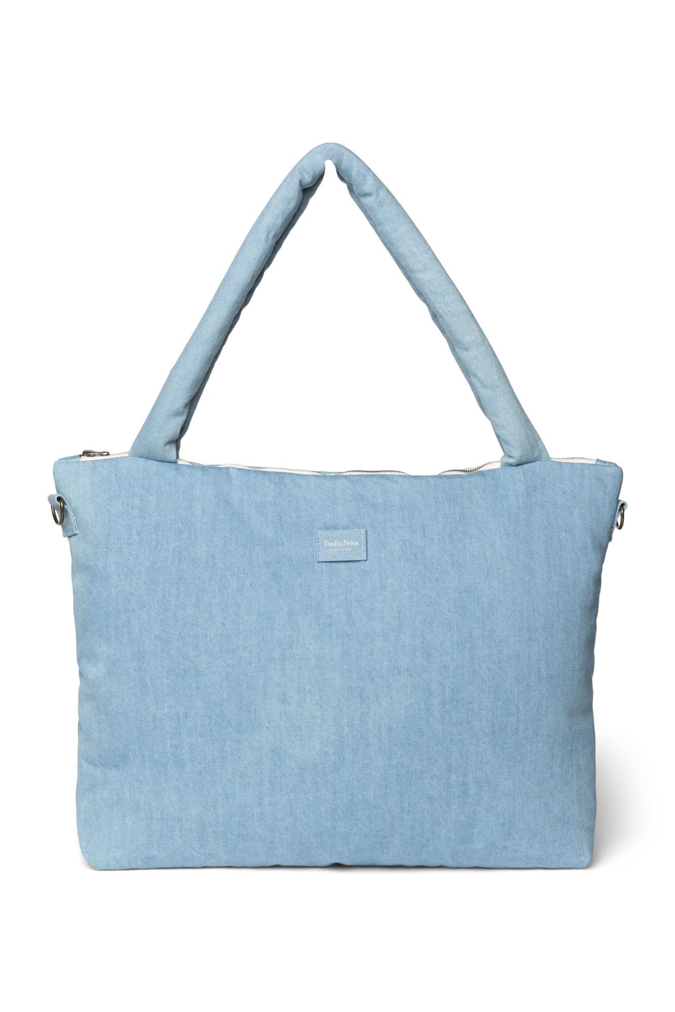 Pearls and Swines Studio Noos - Solid Diaperbag - Denim - Pearls & Swines