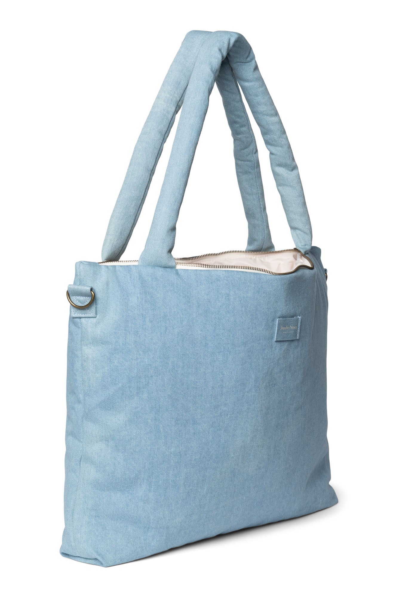 Pearls and Swines Studio Noos - Solid Diaperbag - Denim - Pearls & Swines