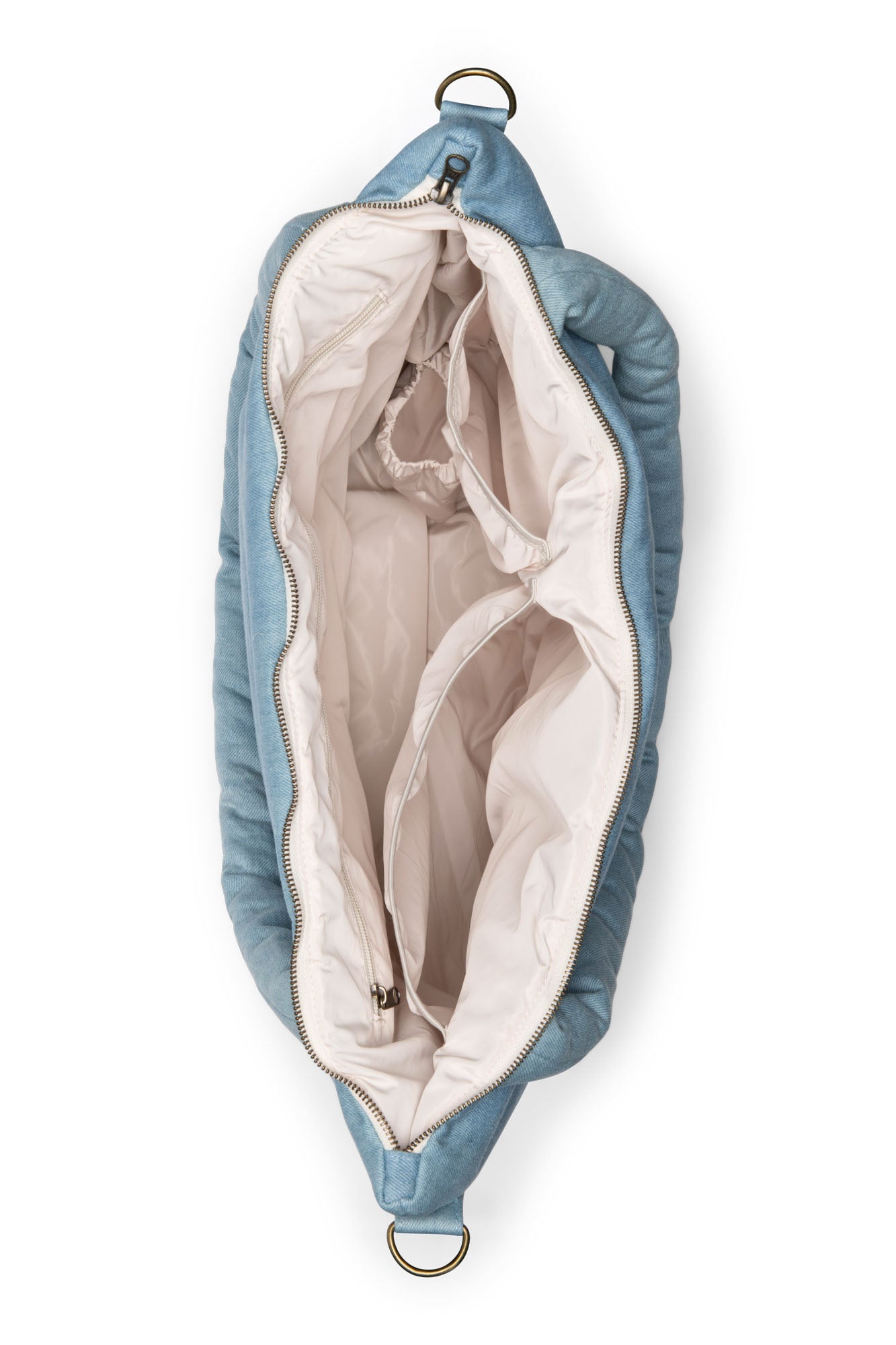 Pearls and Swines Studio Noos - Solid Diaperbag - Denim - Pearls & Swines