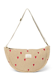 Pearls & Swines Studio Noos - Teddy Fanny Pack - Ecru Hearts - Pearls & Swines