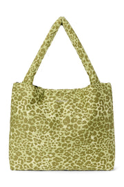 Pearls and Swines Studio Noos - Cotton Mom bag - Green Leopard - Pearls & Swines