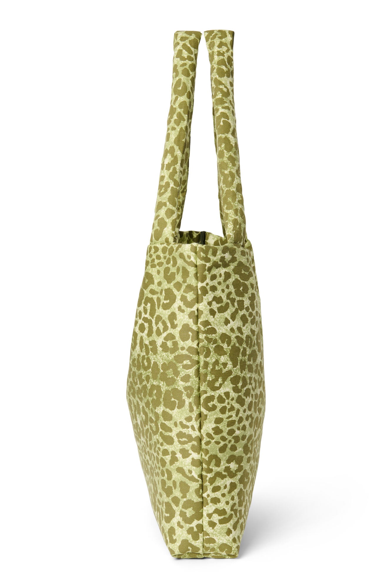 Pearls and Swines Studio Noos - Cotton Mom bag - Green Leopard - Pearls & Swines