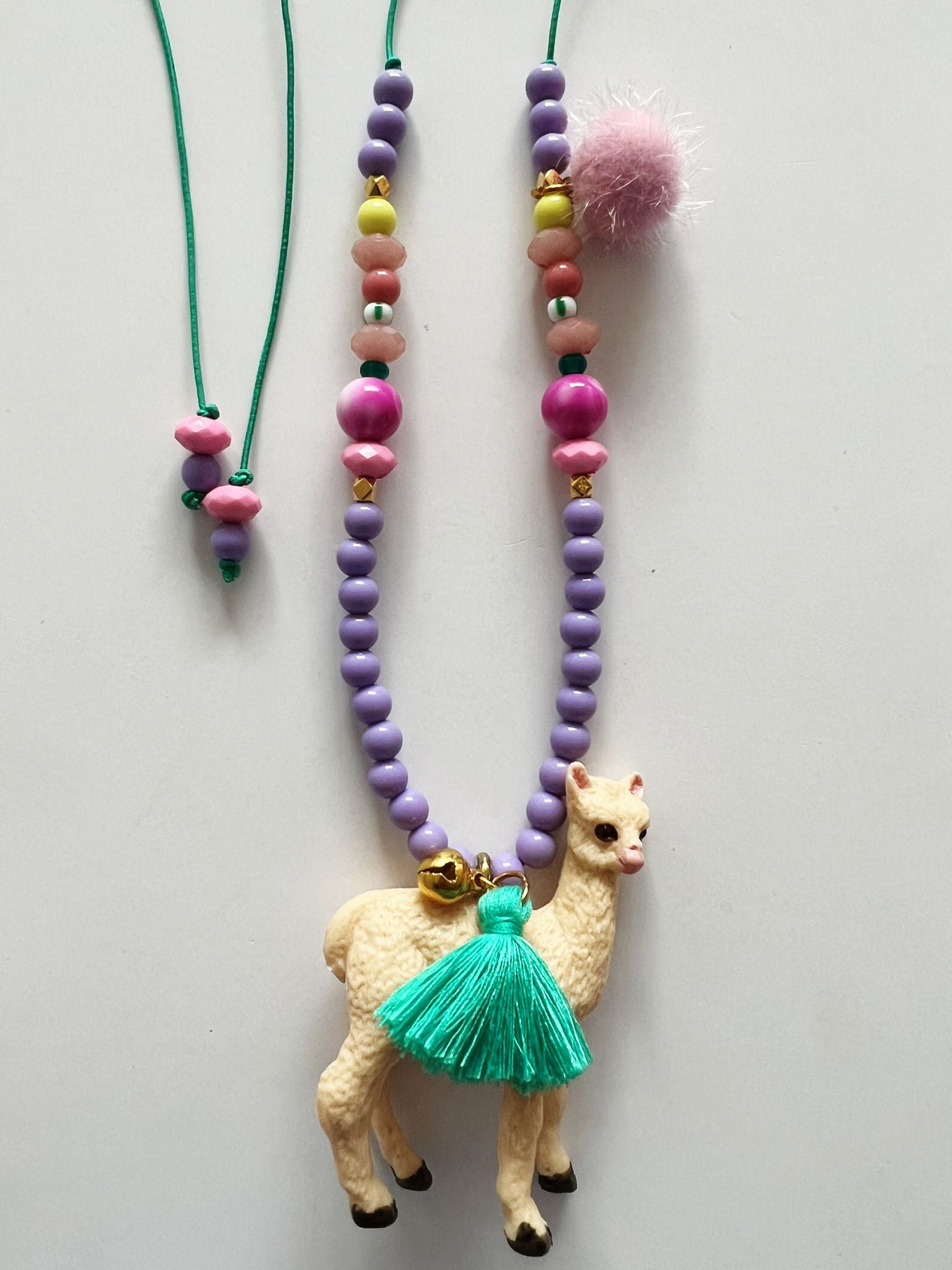 Bymelo Bymelo - Necklace - Animal Alpaca Ann - Pearls & Swines