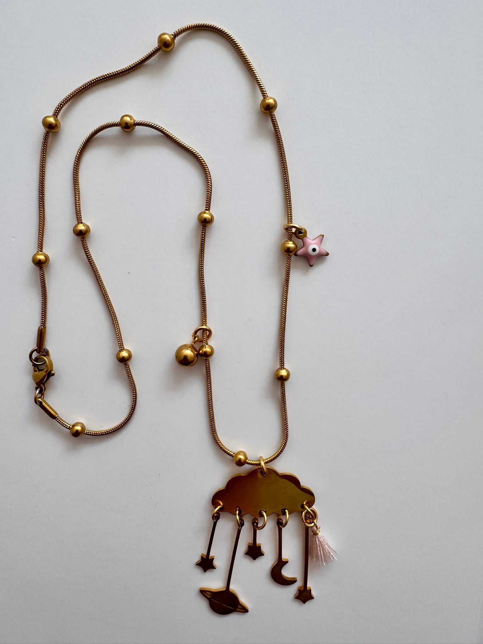 Bymelo Bymelo - Necklace - Sky - Pearls & Swines