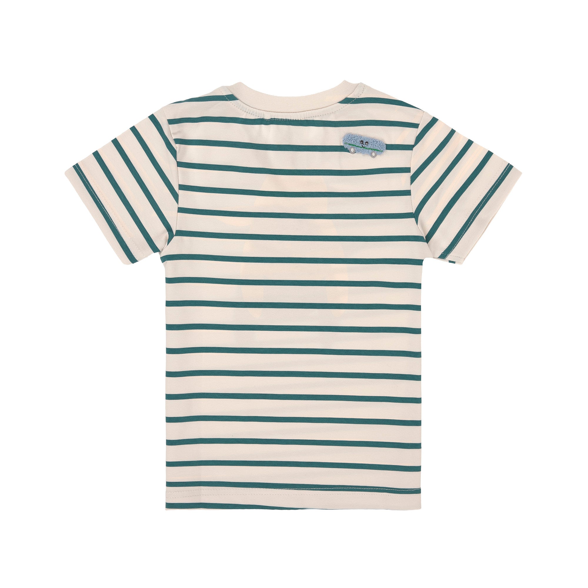 Lässig Lässig - T-shirt Jersey GOTS - Striped Dog - Pearls & Swines
