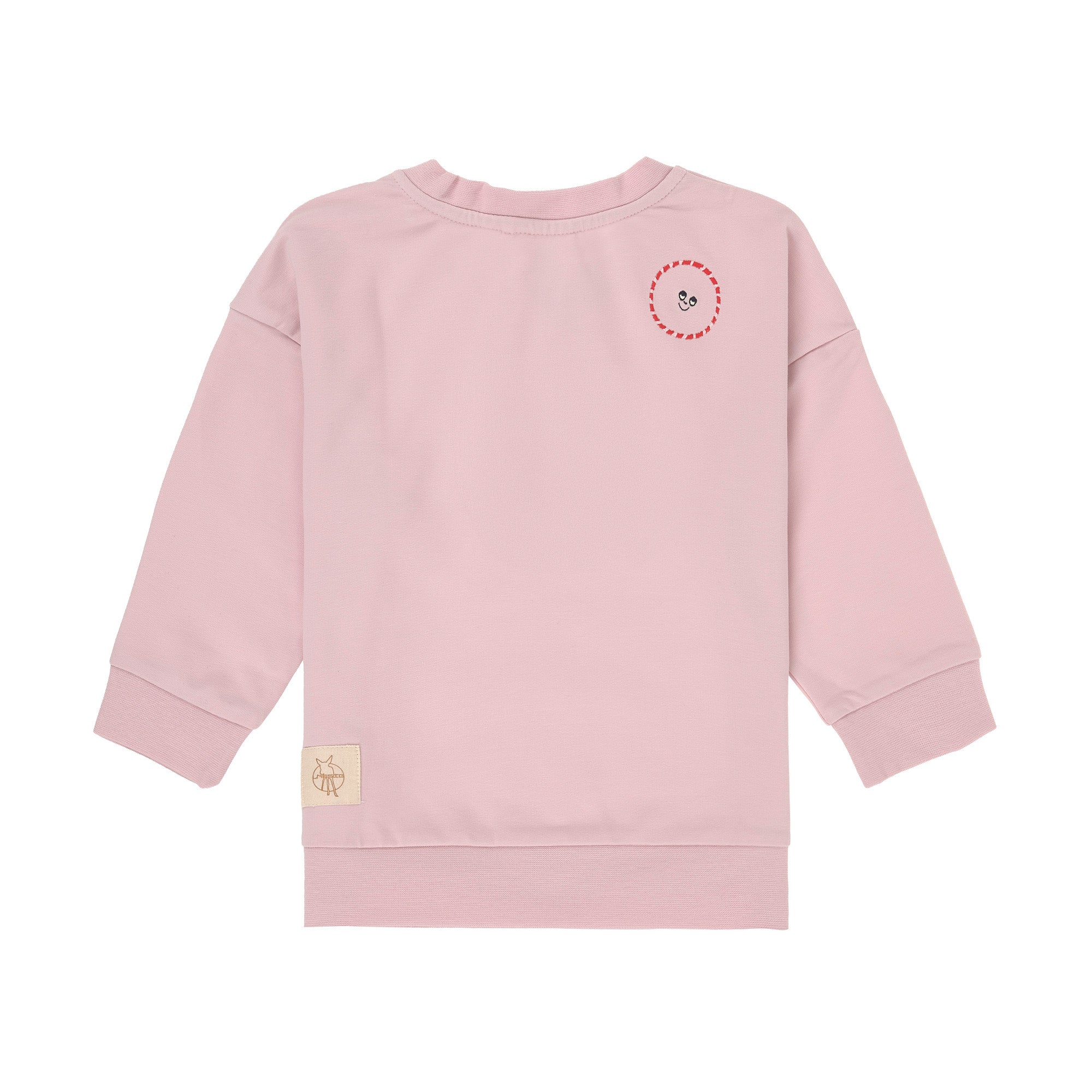 Lässig Lässig - Kids Sweater GOTS - Cat Cloud Pink - Pearls & Swines