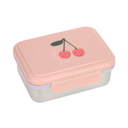 Lässig - Lunchbox RVS - Happy Prints Caramel