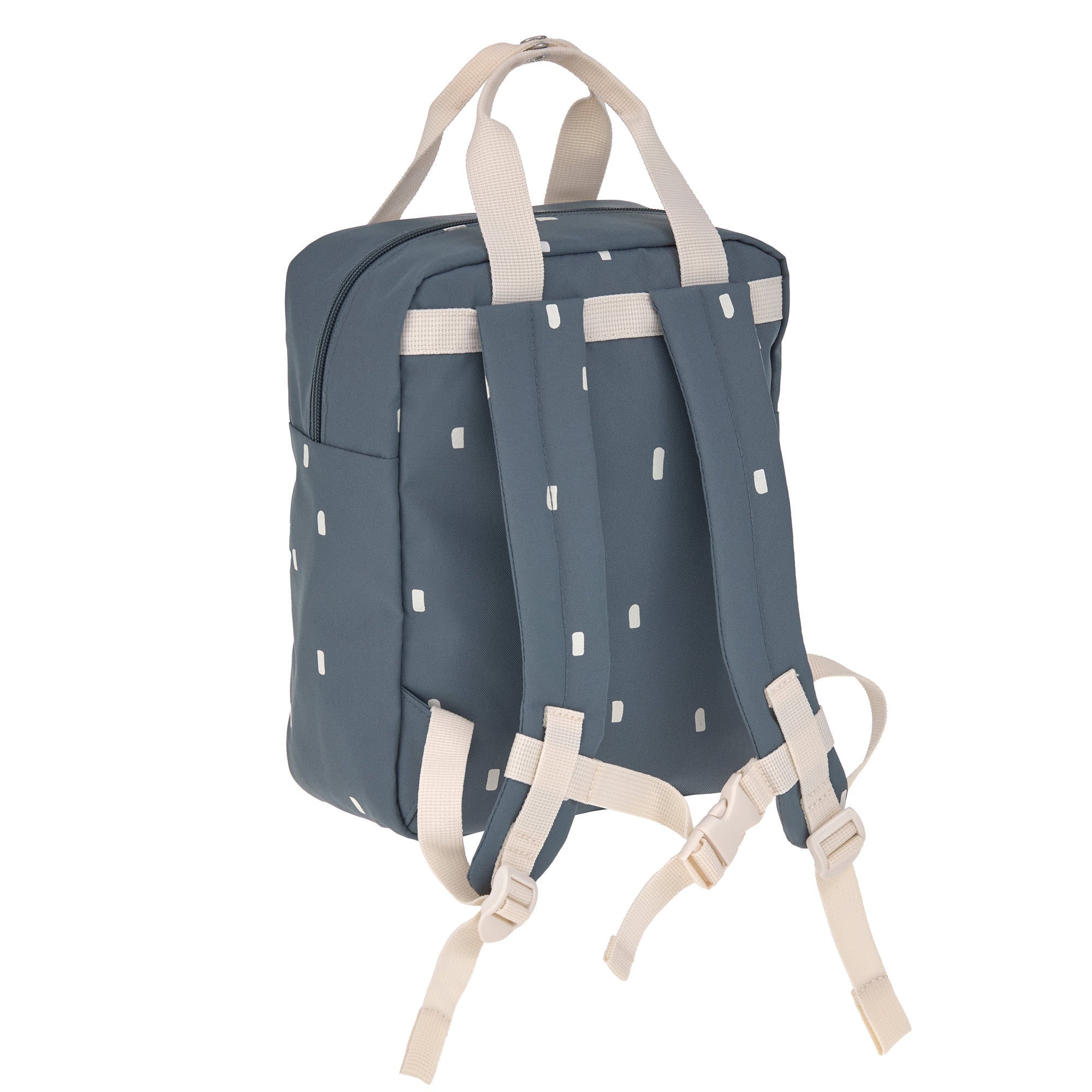 Lässig Lässig - Mini Square Backpack - Happy Prints, midnight blue - Pearls & Swines