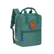 Lässig Lässig Mini Square Backpack - Little Gang, dark green - Pearls & Swines