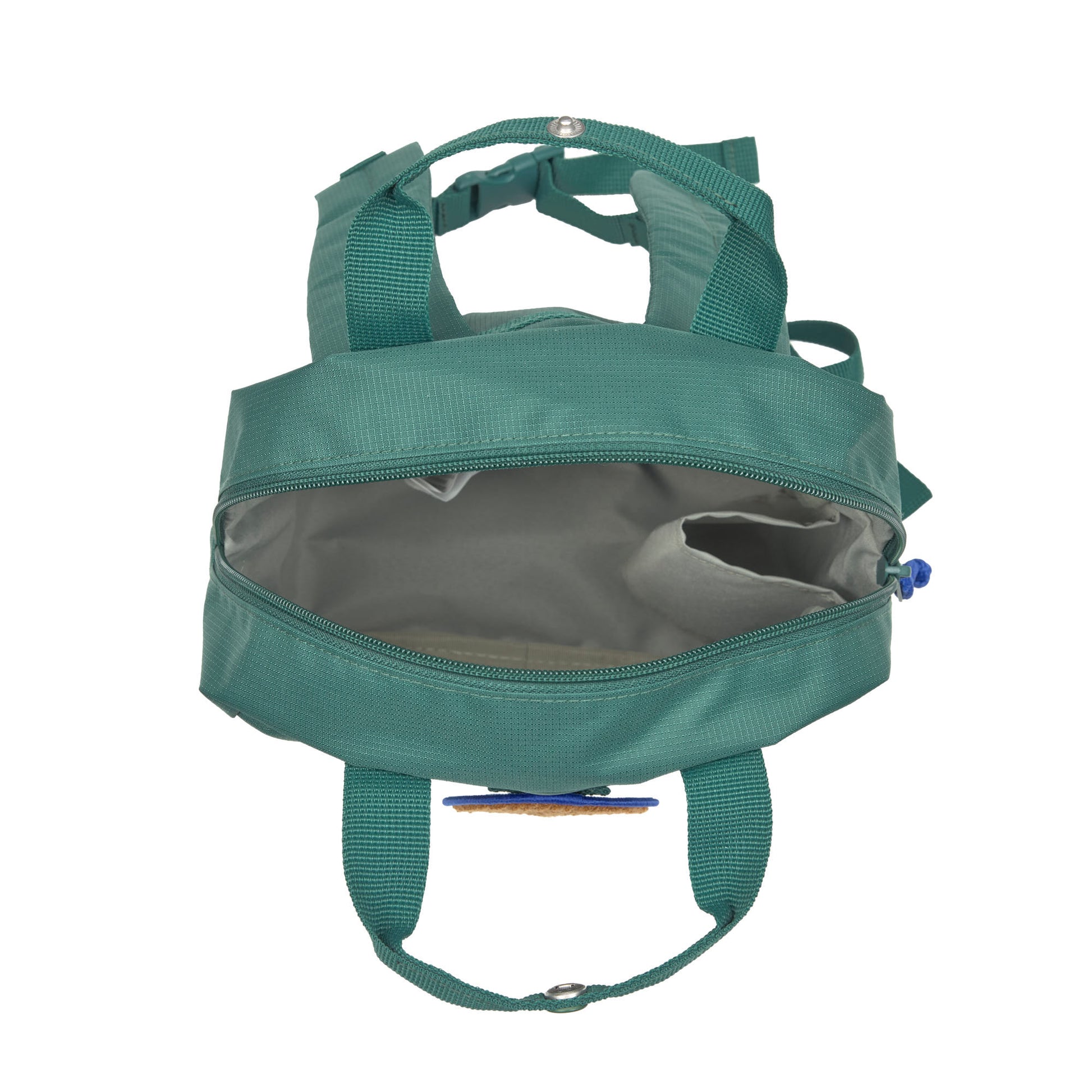 Lässig Lässig Mini Square Backpack - Little Gang, dark green - Pearls & Swines