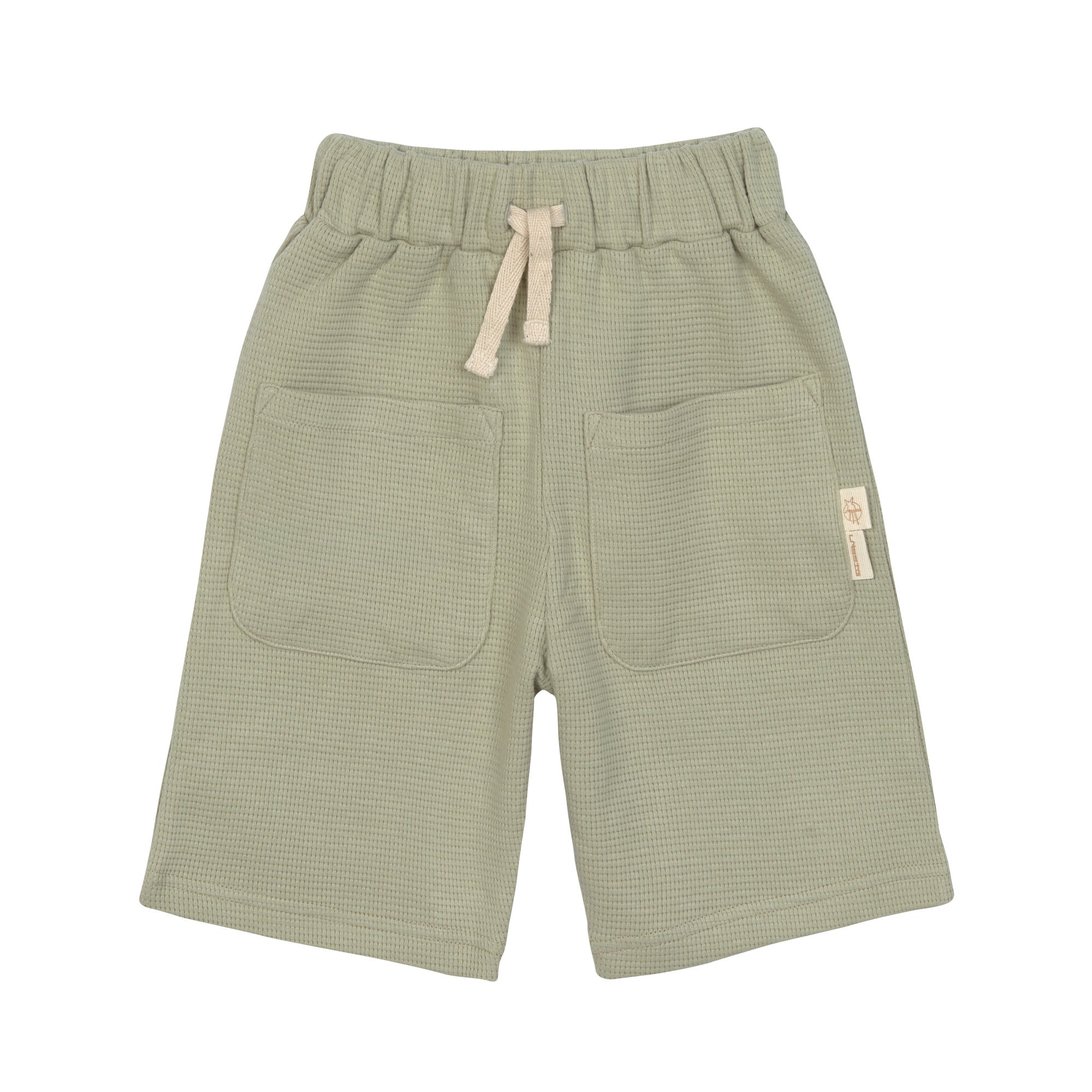 Lässig Collection Sale - Lässig - Shorts Waffle GOTS - Light Khaki - Pearls & Swines