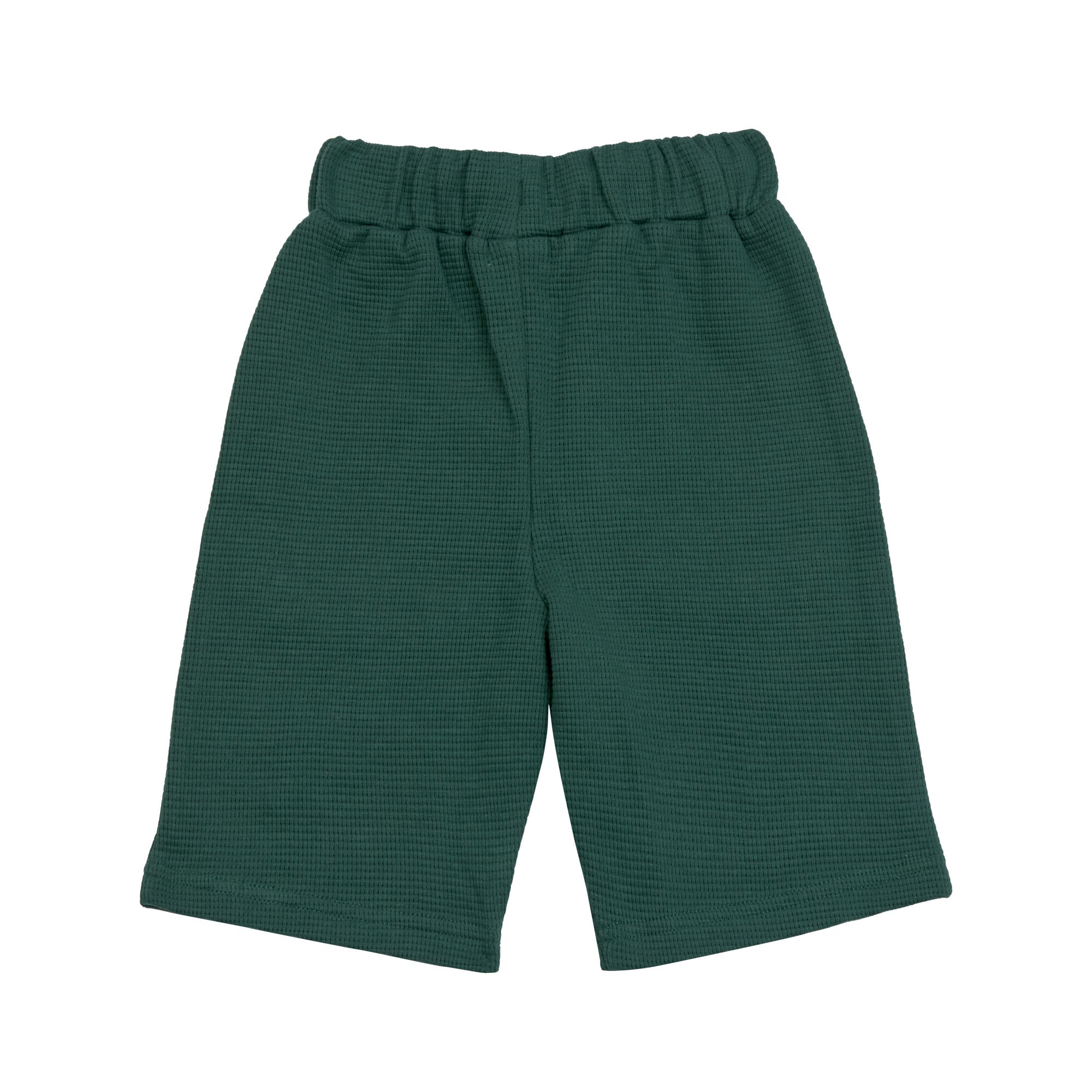 Lässig Collection Sale - Lässig - Shorts Waffle GOTS - Dark Green - Pearls & Swines