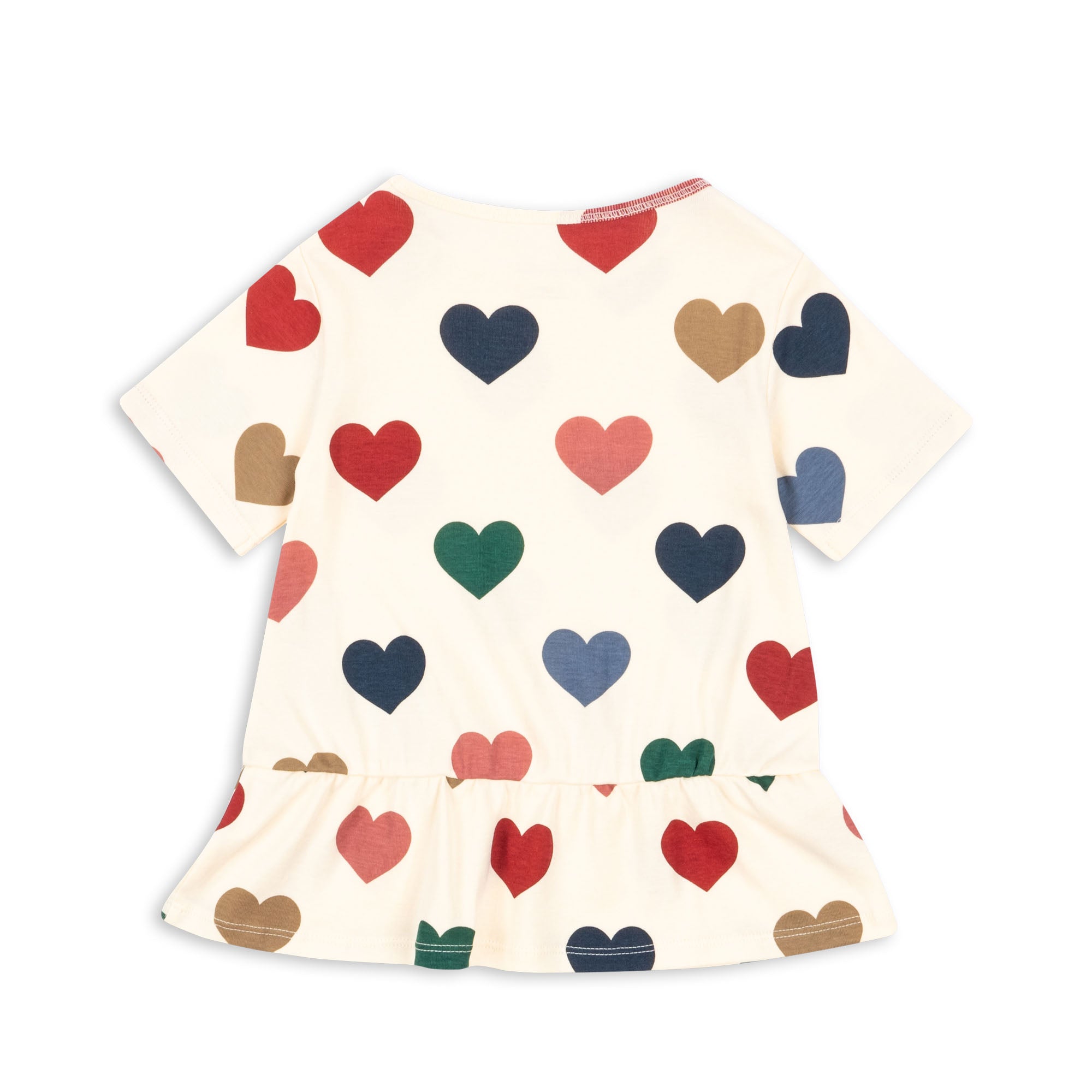 Konges Sløjd Konges Sløjd Classic Tee - Bon Coeur Coloré - Pearls & Swines