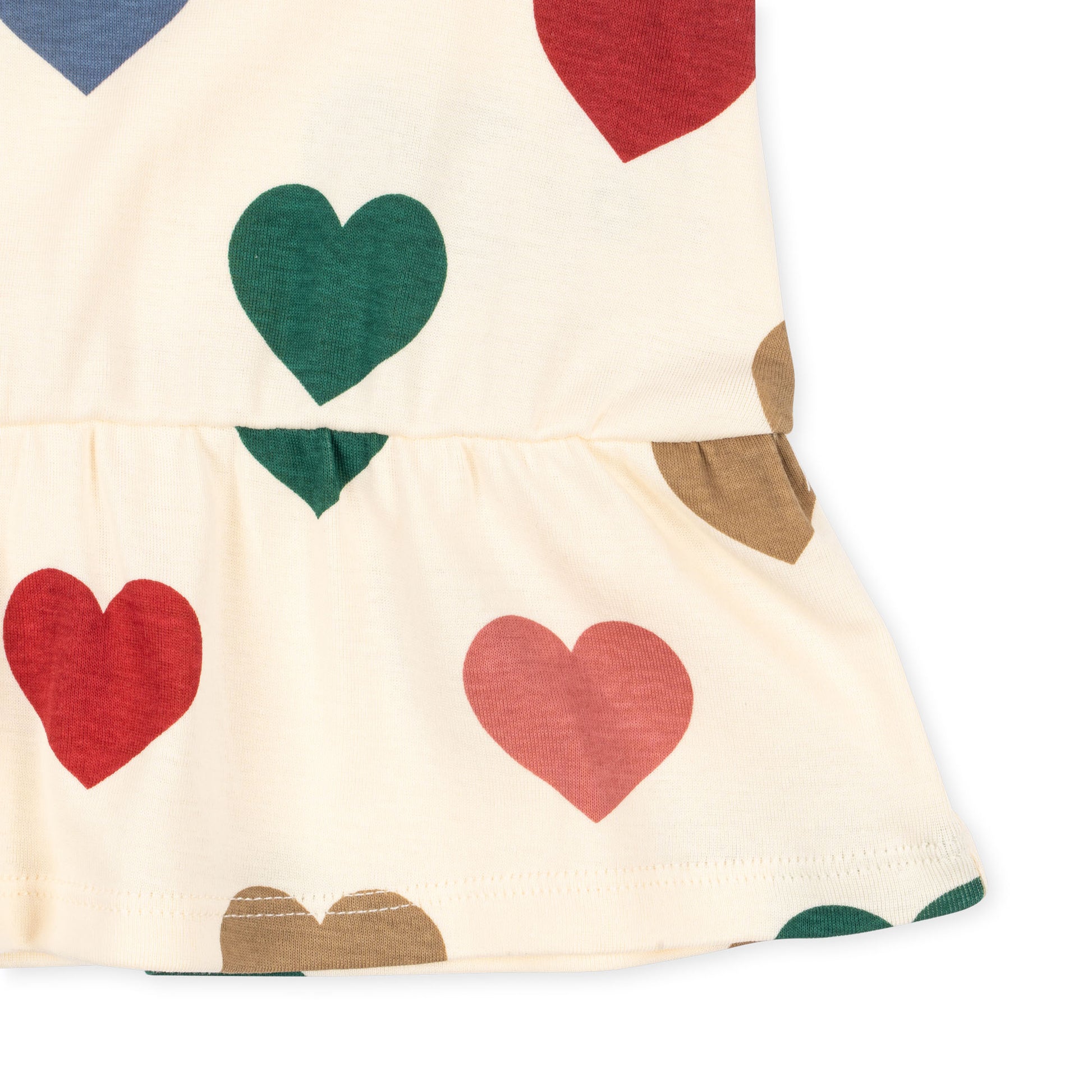 Konges Sløjd Konges Sløjd Classic Tee - Bon Coeur Coloré - Pearls & Swines