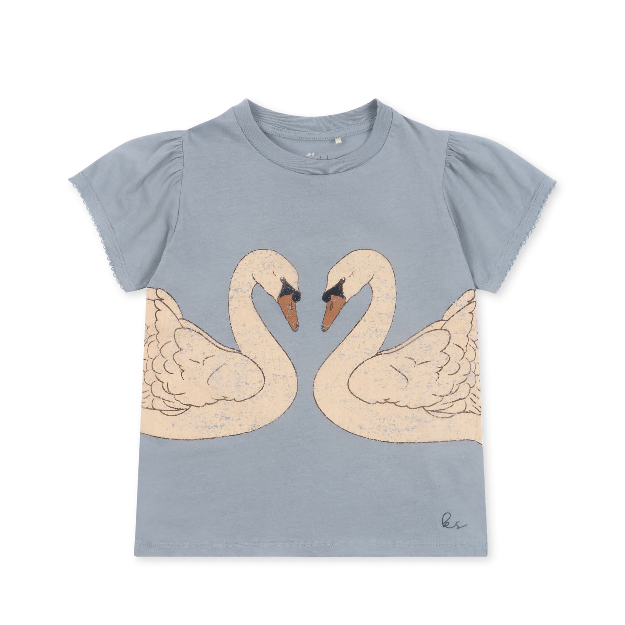 Konges Sløjd Konges Sløjd Famo Puff Tee - Tradewinds - Pearls & Swines