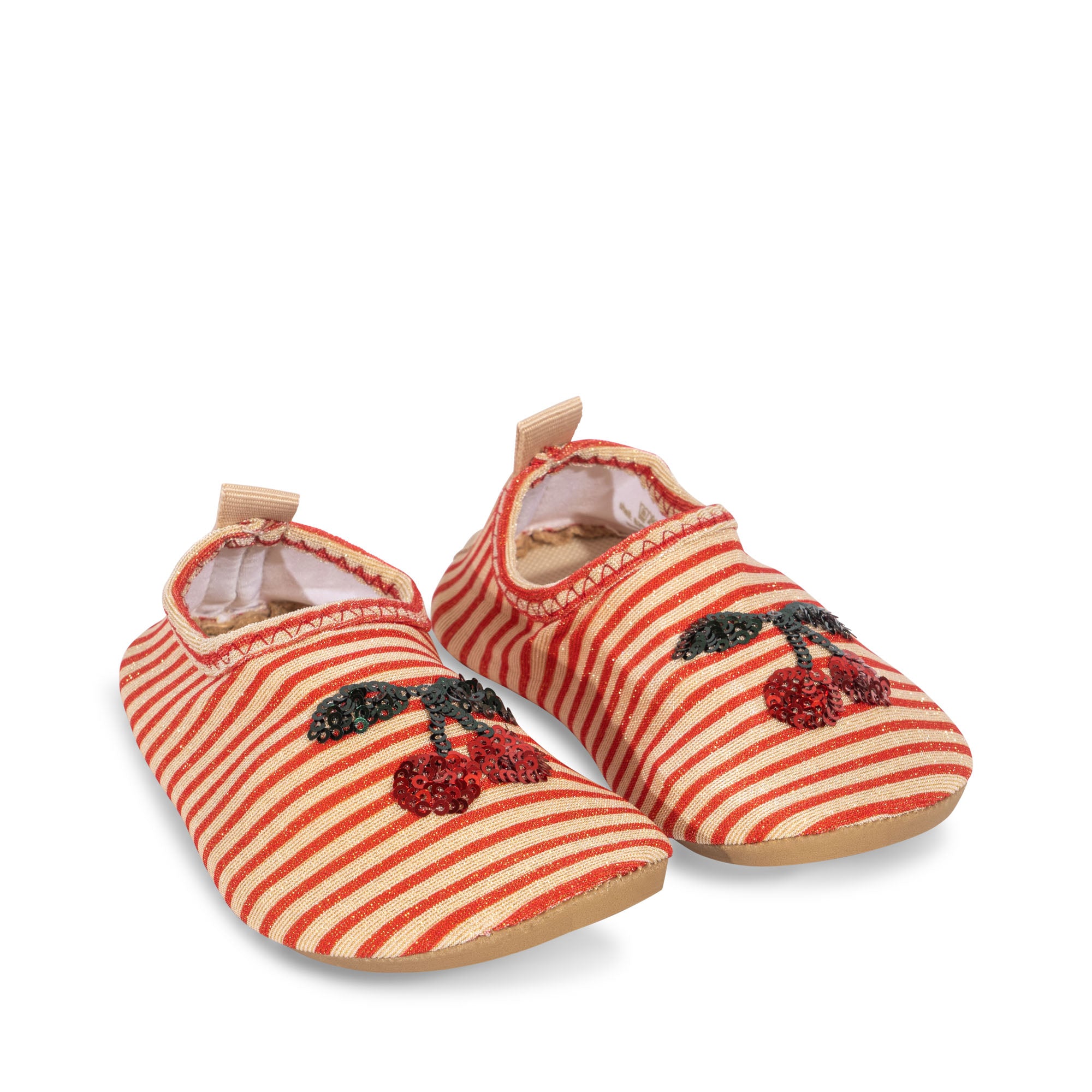 Konges Sløjd Konges Sløjd - Jade Swim Shoes - Glitter Stripe - Pearls & Swines