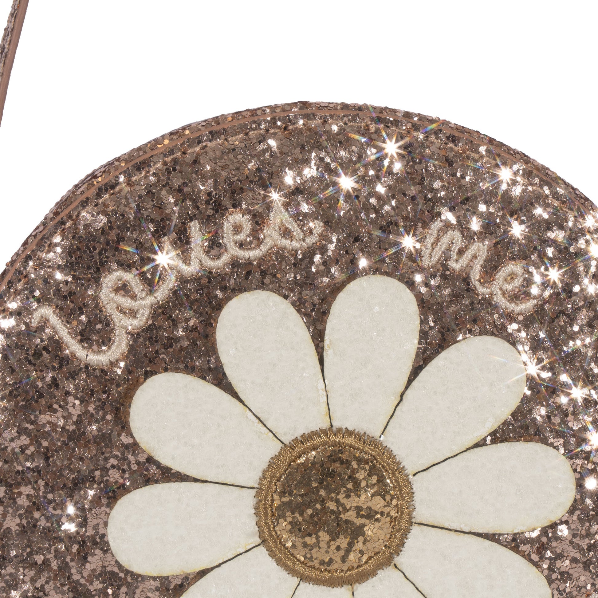 Konges Sløjd Konges Sløjd Daisy Shoulder Bag - Cameo Rose Glitter - Pearls & Swines