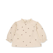 Konges Sløjd Konges Sløjd Itty Blouse Gots - Cherry - Pearls & Swines
