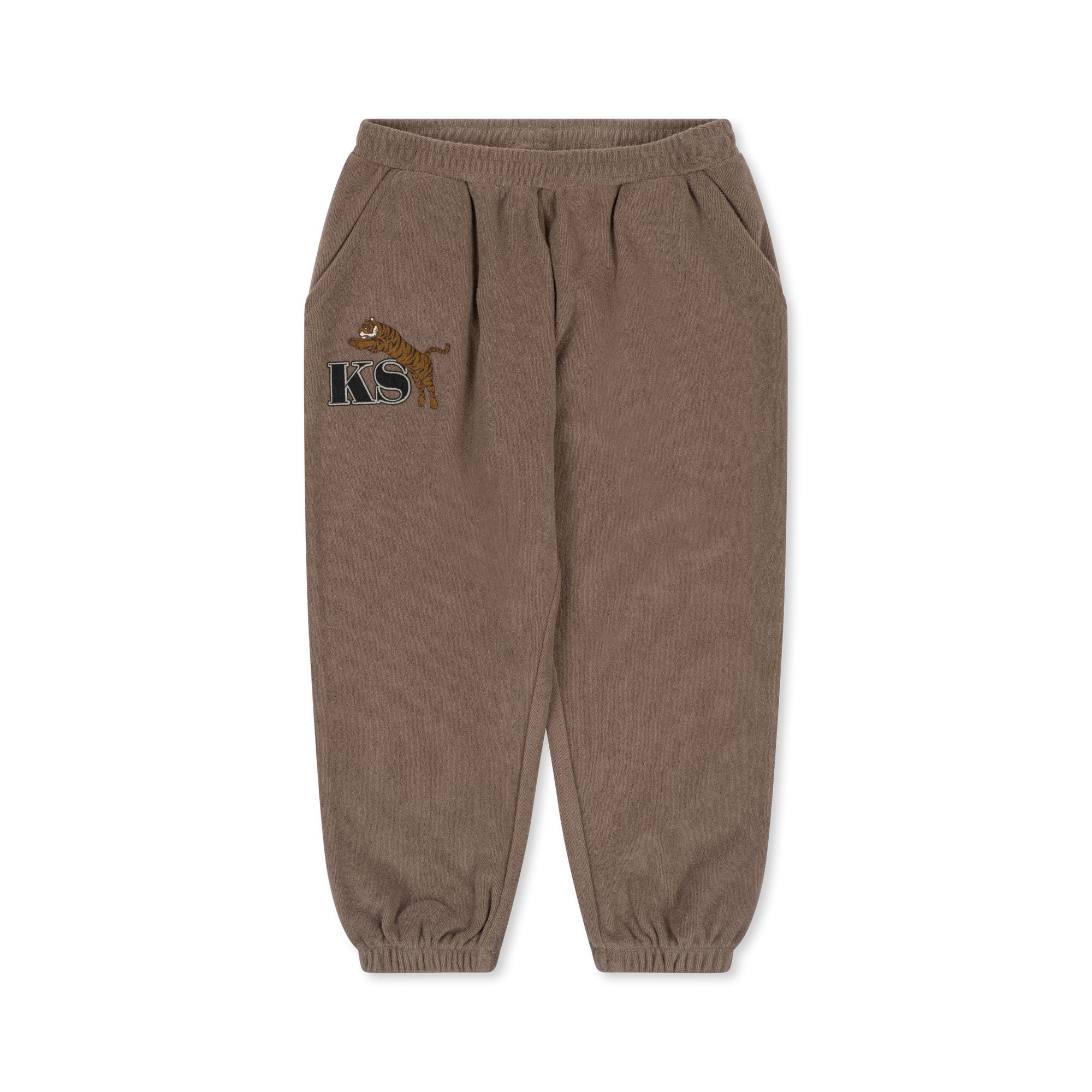 Konges Sløjd Collection Sale - Konges Sløjd Itty Tracksuit Pants Gots - Desert Taupe - Pearls & Swines