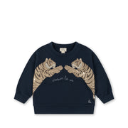 Konges Sløjd Konges Sløjd Lou Sweatshirt - Total Eclipse - Pearls & Swines
