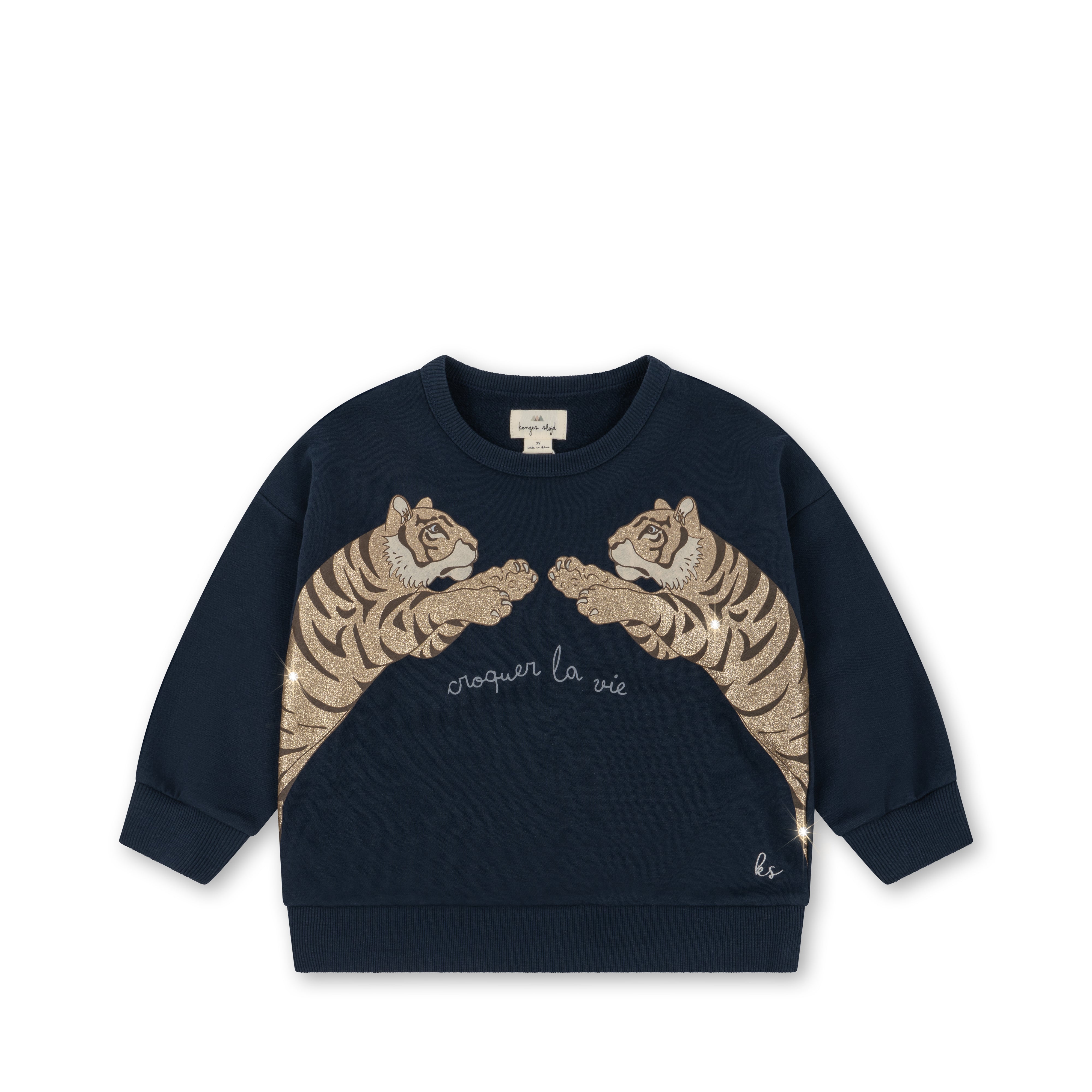 Konges Sløjd Konges Sløjd Lou Sweatshirt - Total Eclipse - Pearls & Swines