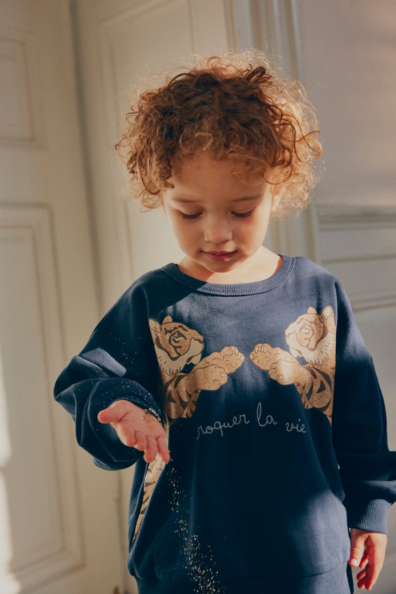 Konges Sløjd Konges Sløjd Lou Sweatshirt - Total Eclipse - Pearls & Swines
