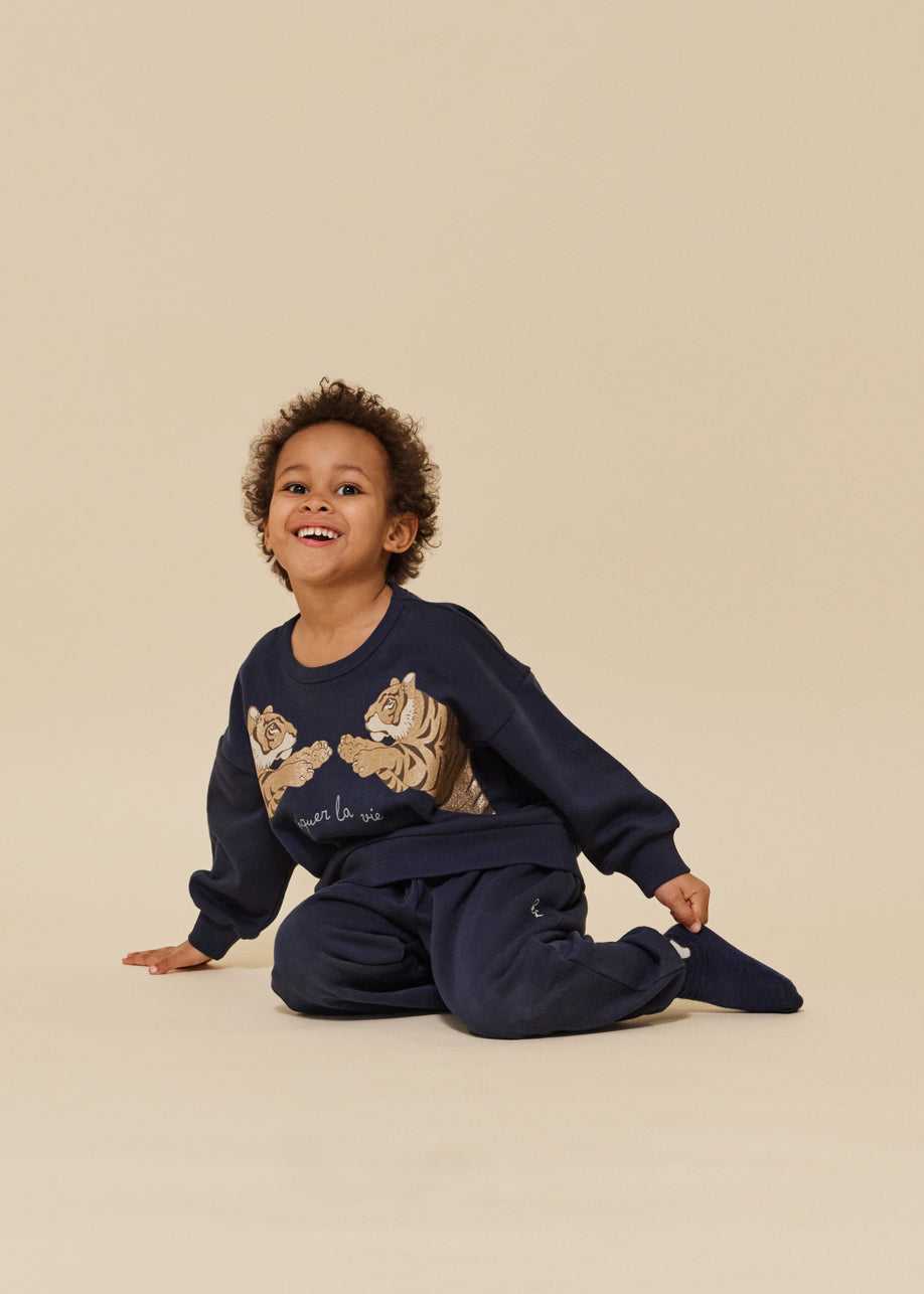 Konges Sløjd Konges Sløjd Lou Sweatshirt - Total Eclipse - Pearls & Swines