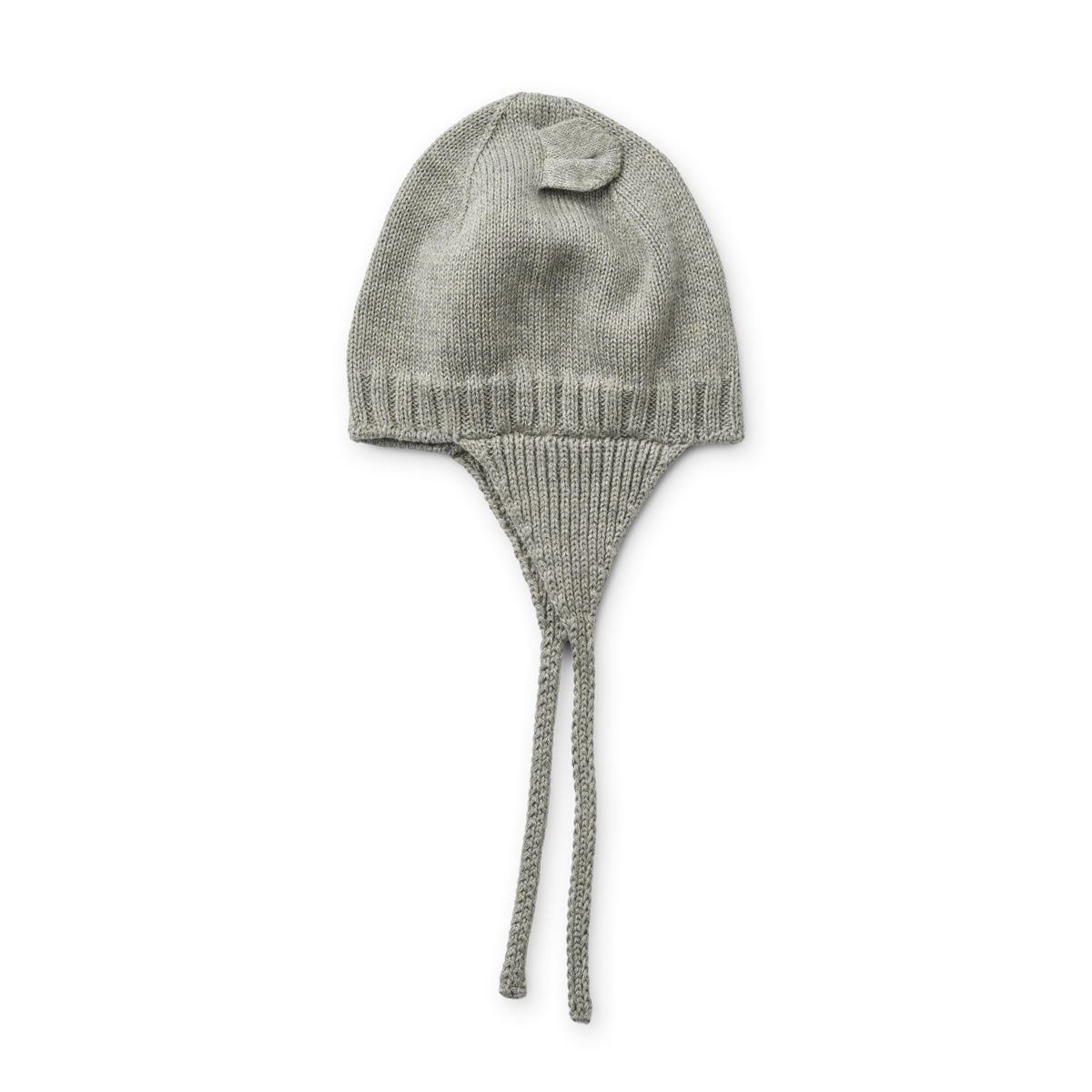 Liewood Collection Sale - Liewood - Violet Baby Bonnet Hat - Grey melange - Pearls & Swines