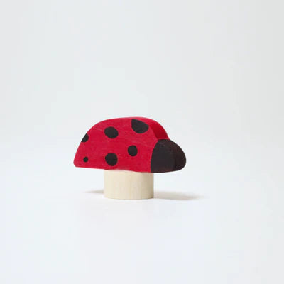 GRIMMS GRIMMS - Decorative figure - Ladybug - Pearls & Swines