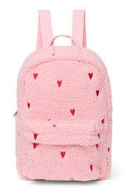 Studio Noos - Midi-Rucksack mit Vordertasche - Denim Hearts