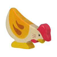 Holtziger - Wooden animal - Eating chicken