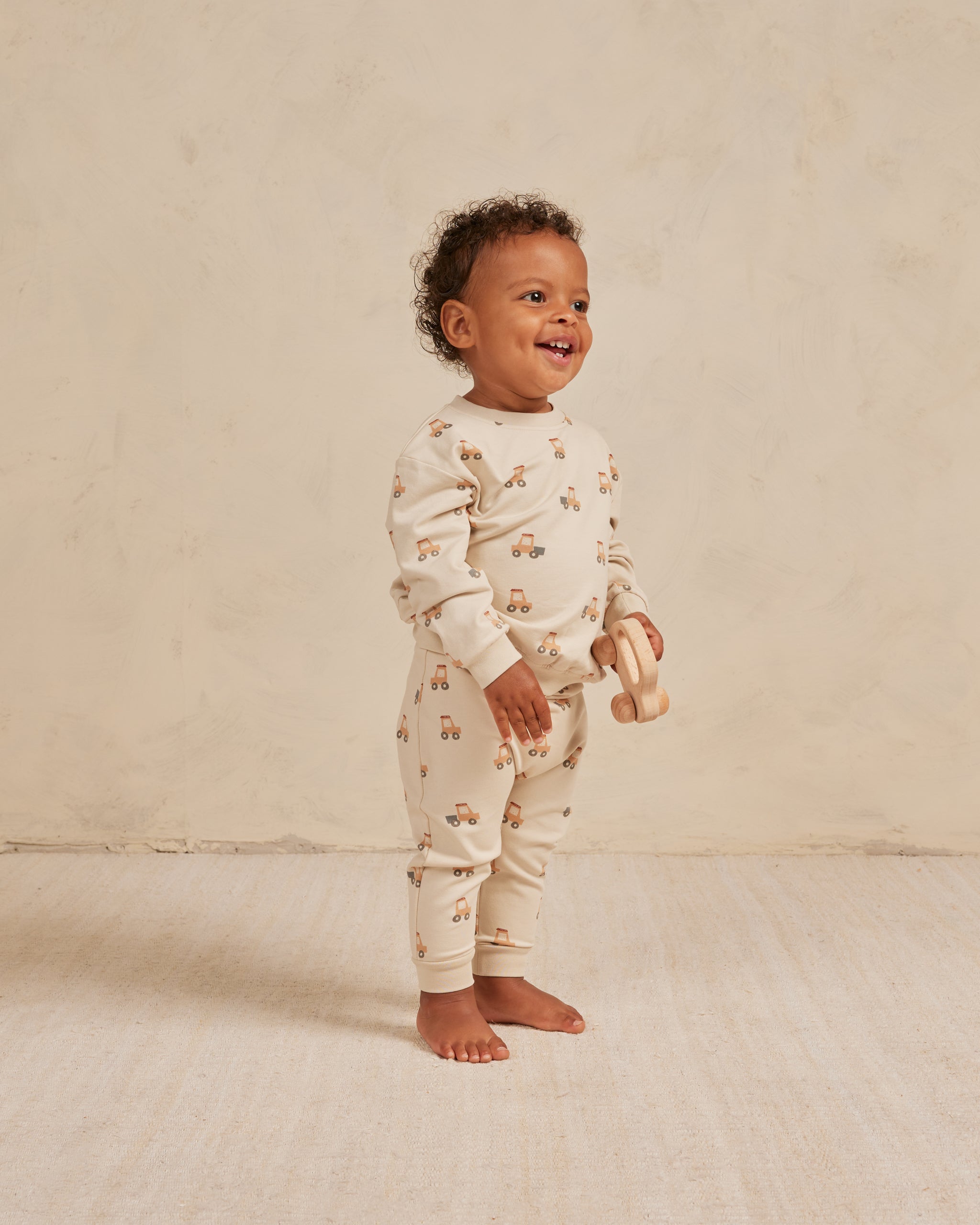 Quincy Mae Quincy Mae - Sweatpant - Tractors - Pearls & Swines