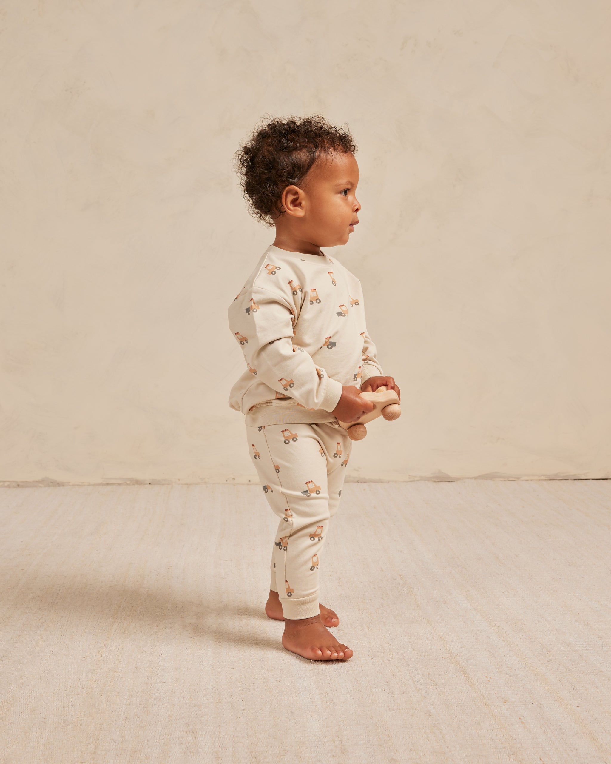 Quincy Mae Quincy Mae - Sweatshirt - Tractors - Pearls & Swines