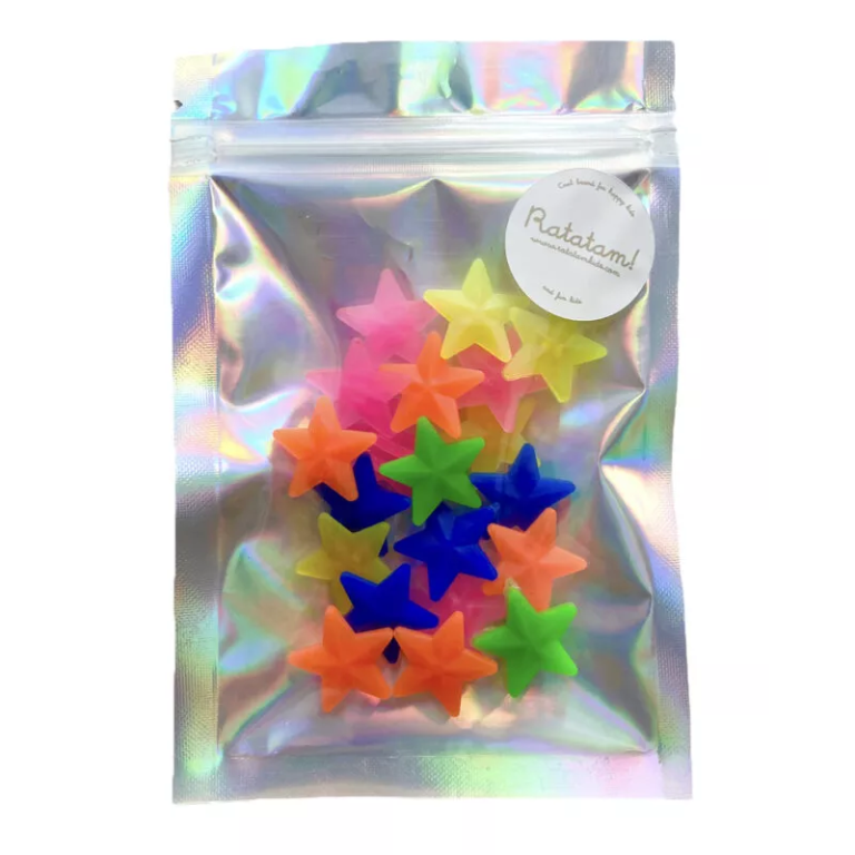 Ratatam Ratatam Bicycle Wheel Clips - Stars - Pearls & Swines