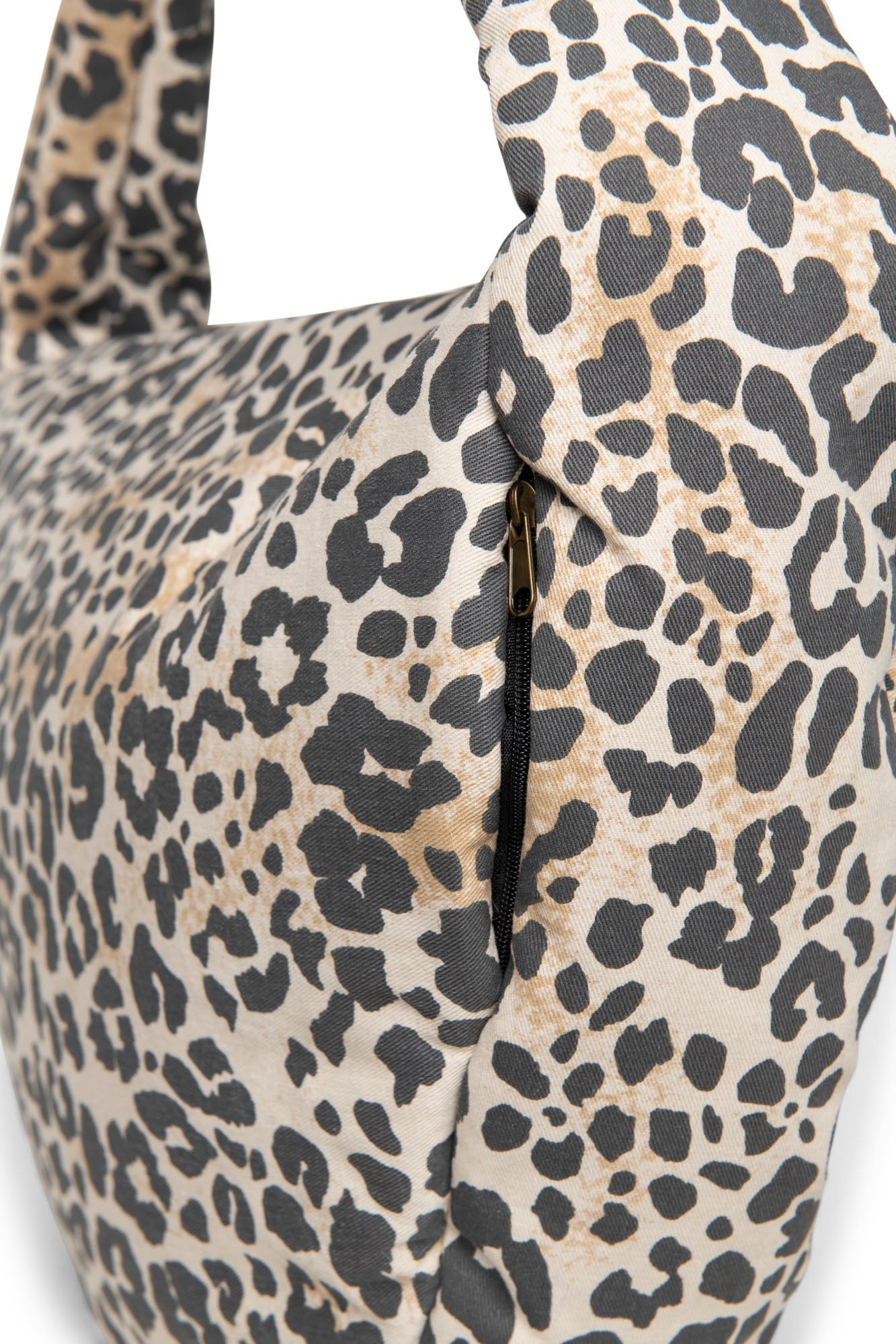Pearls & Swines Studio Noos - Soft Cotton Cross Body Bag - Leopard - Pearls & Swines