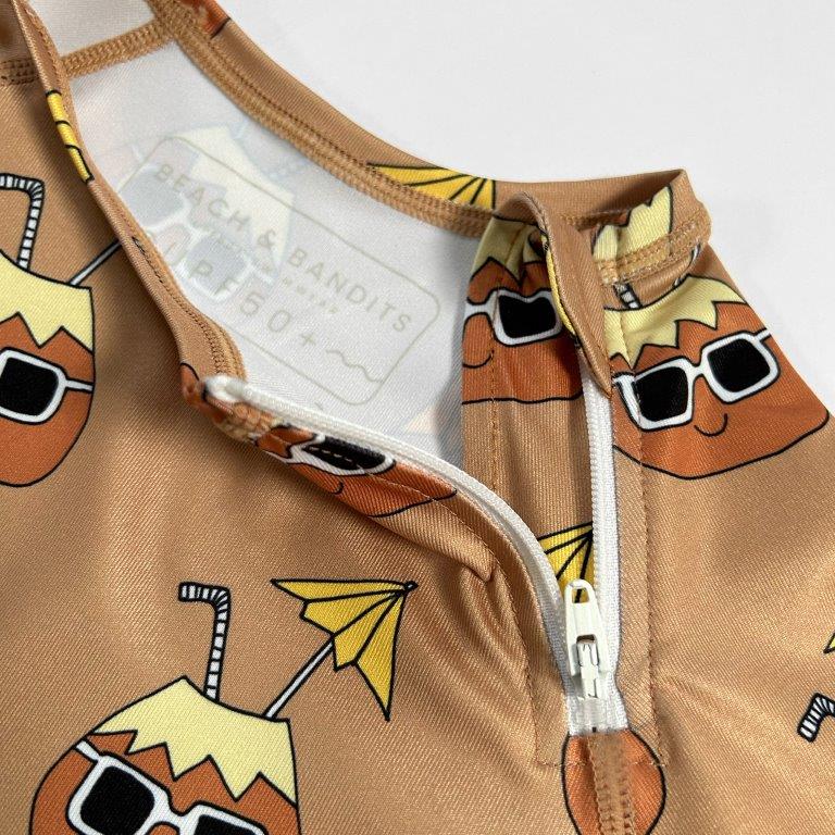 Beach &amp; Bandits Collection Sale - Beach & Bandits - Cool Coconut - Tee - Pearls & Swines