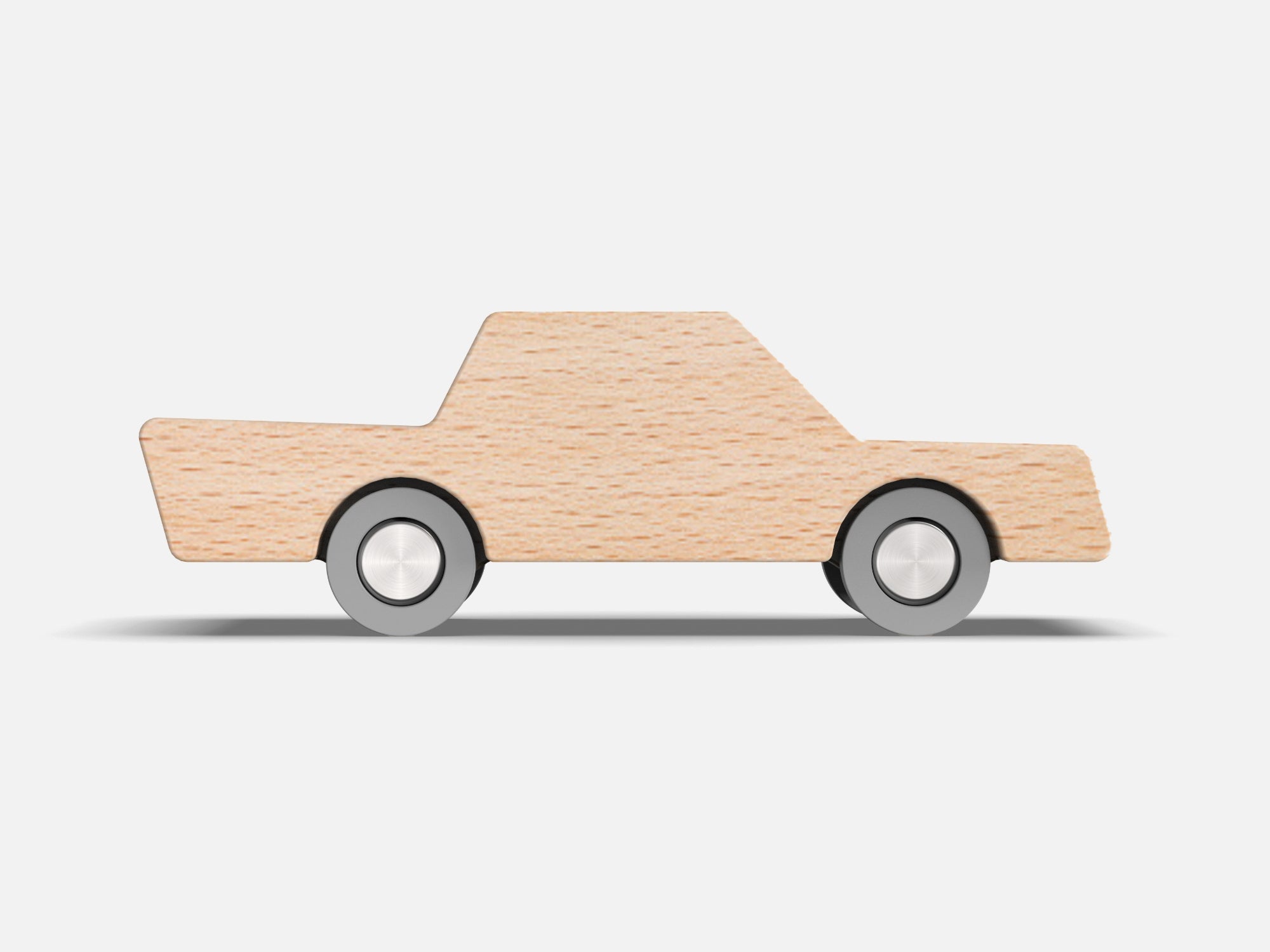 Waytoplay Waytoplay - Back and Forth car - Natural - Pearls & Swines