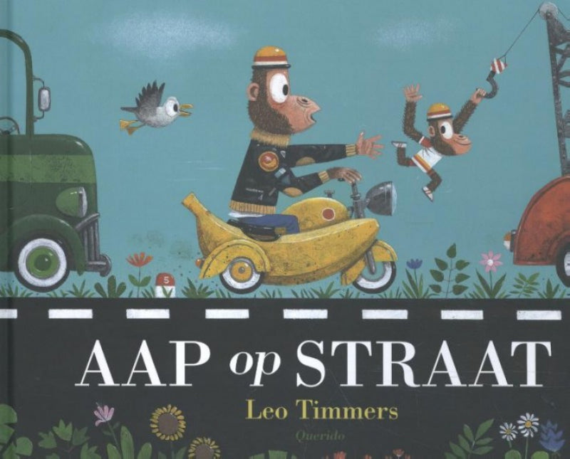 Pearls & Swines Aap op straat - Prentenboek - Pearls & Swines