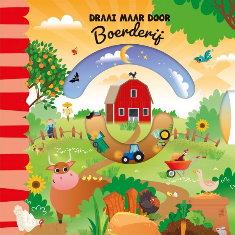 Pearls & Swines Draai maar door - Boerderij - Kartonboek - Pearls & Swines