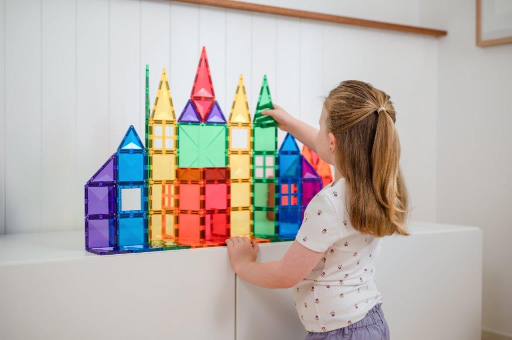 Connetix Tiles Connetix Tiles - Rainbow Creative - Pack 102 pc - Pearls & Swines
