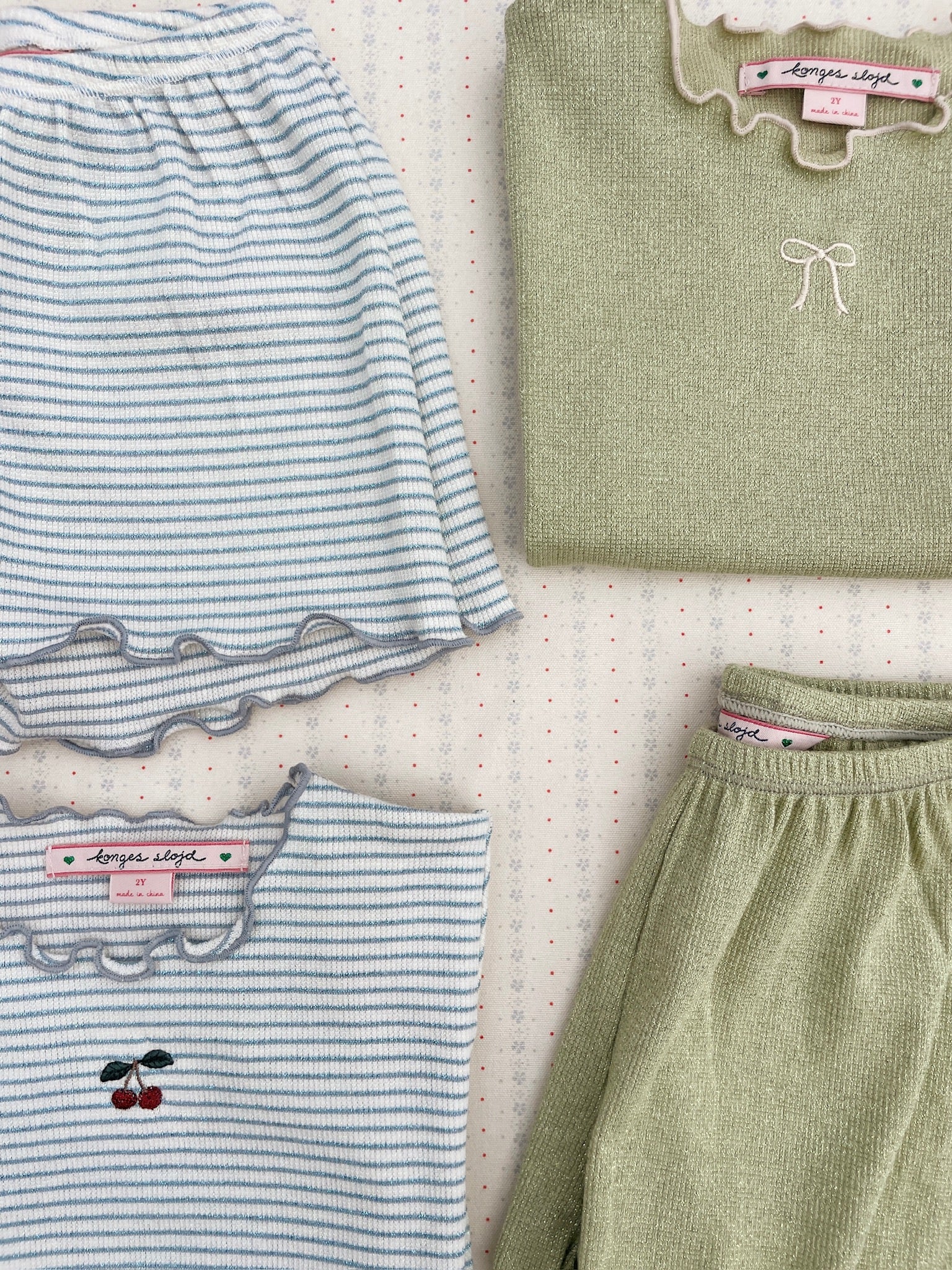 Konges Sløjd Konges Sløjd - Roli Set OCS - Sleet Stripe - Pearls & Swines
