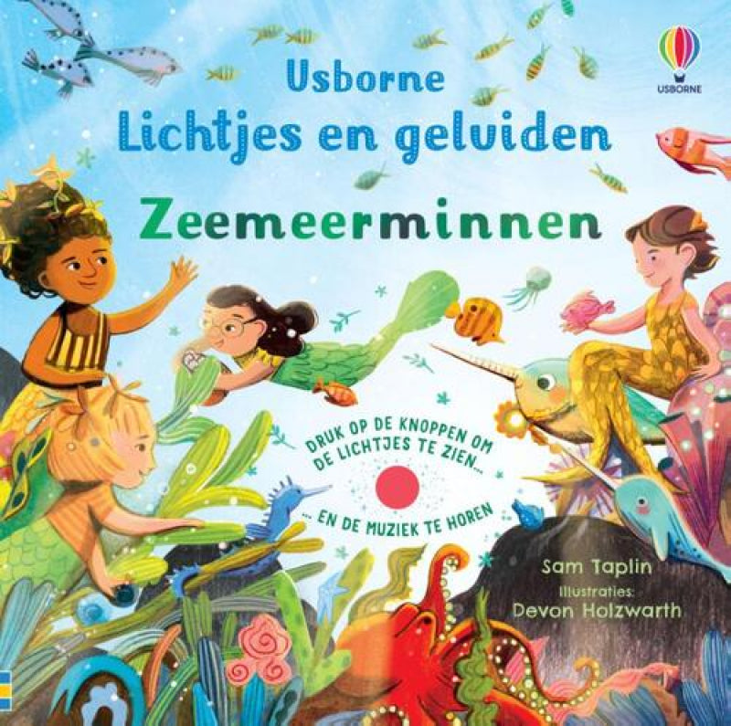 Pearls & Swines Zeemeerminnen - Lichtjes en Geluidenboek - Pearls & Swines