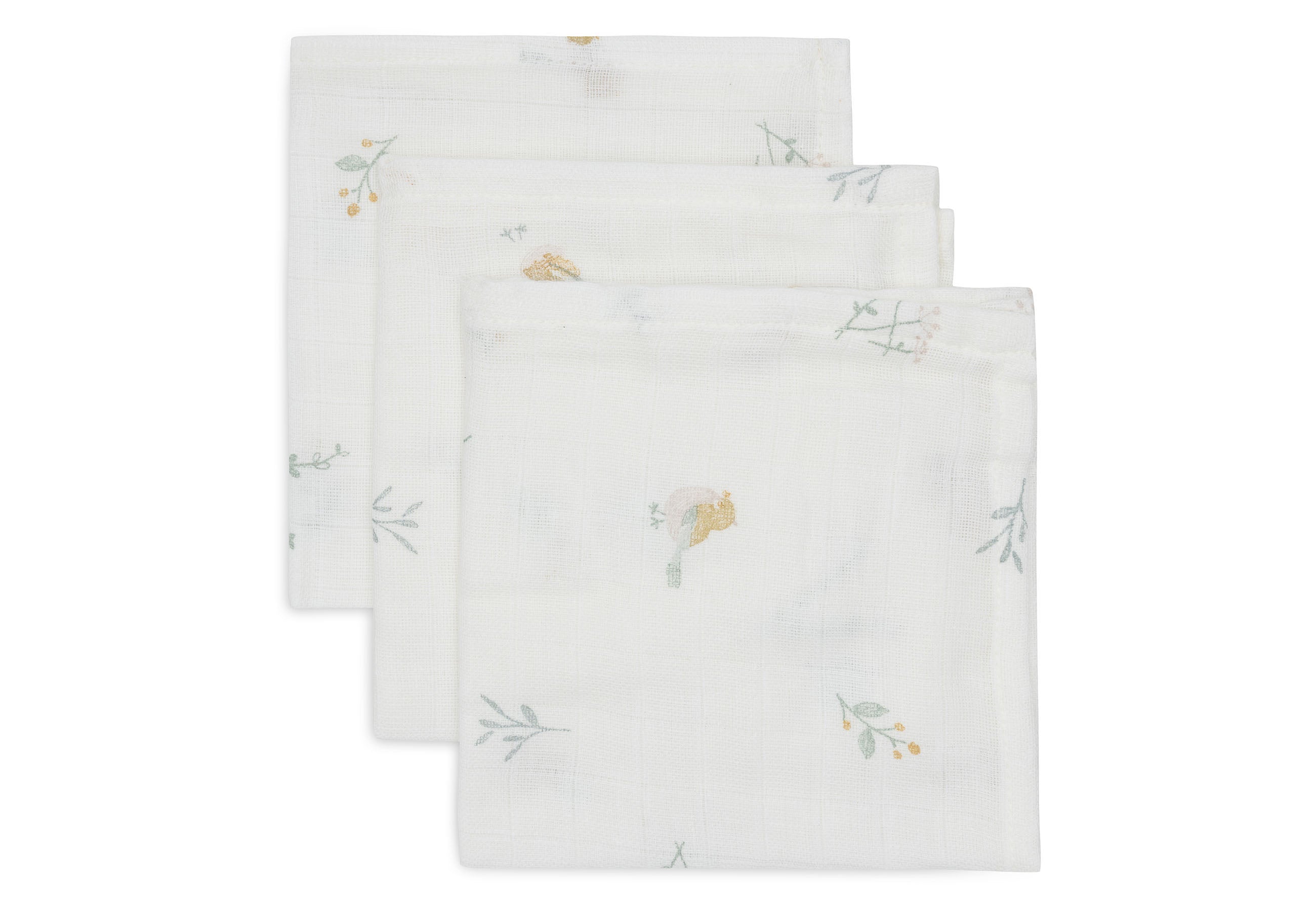 Jollein - Mouth Cloth Muslin - Lovely Birds - 3 Pack