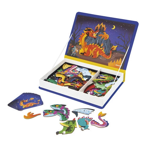 Janod - Magnetibook - Dragons