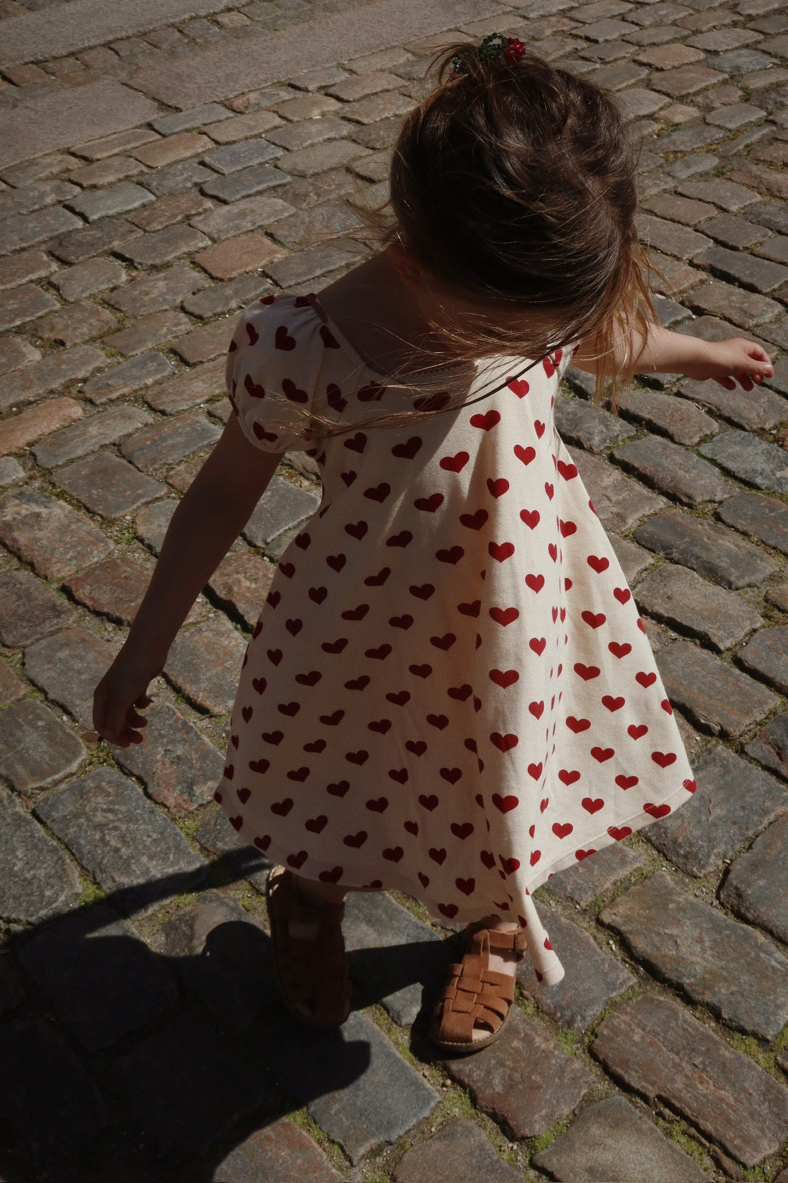 Konges Sløjd Collection Sale - Konges Sløjd - Classic SS Dress Gots - Amour Rouge - Pearls & Swines