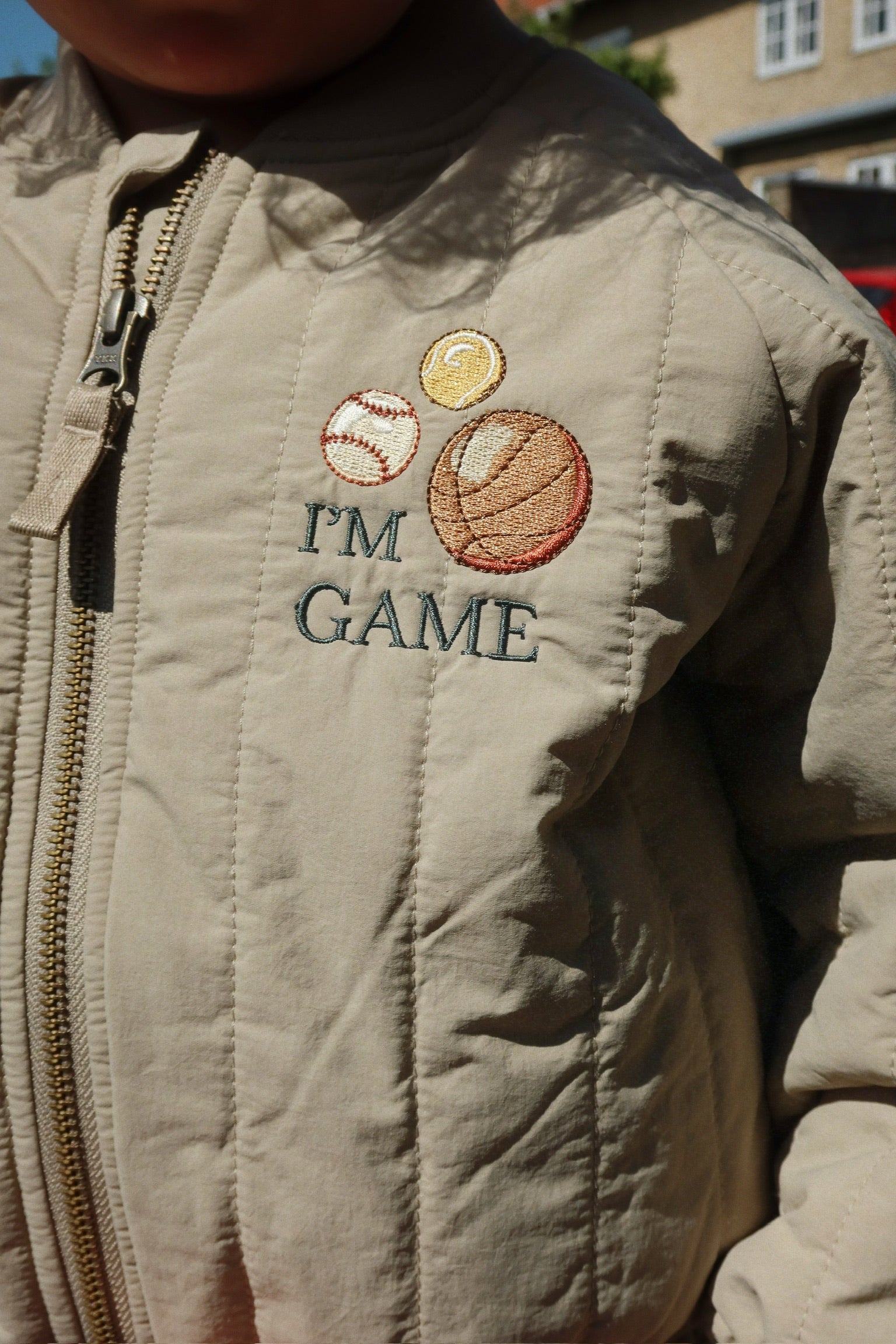 Konges Sløjd Konges Sløjd - Juno Bomber Jacket - I'm Game Laurel Oak - Pearls & Swines