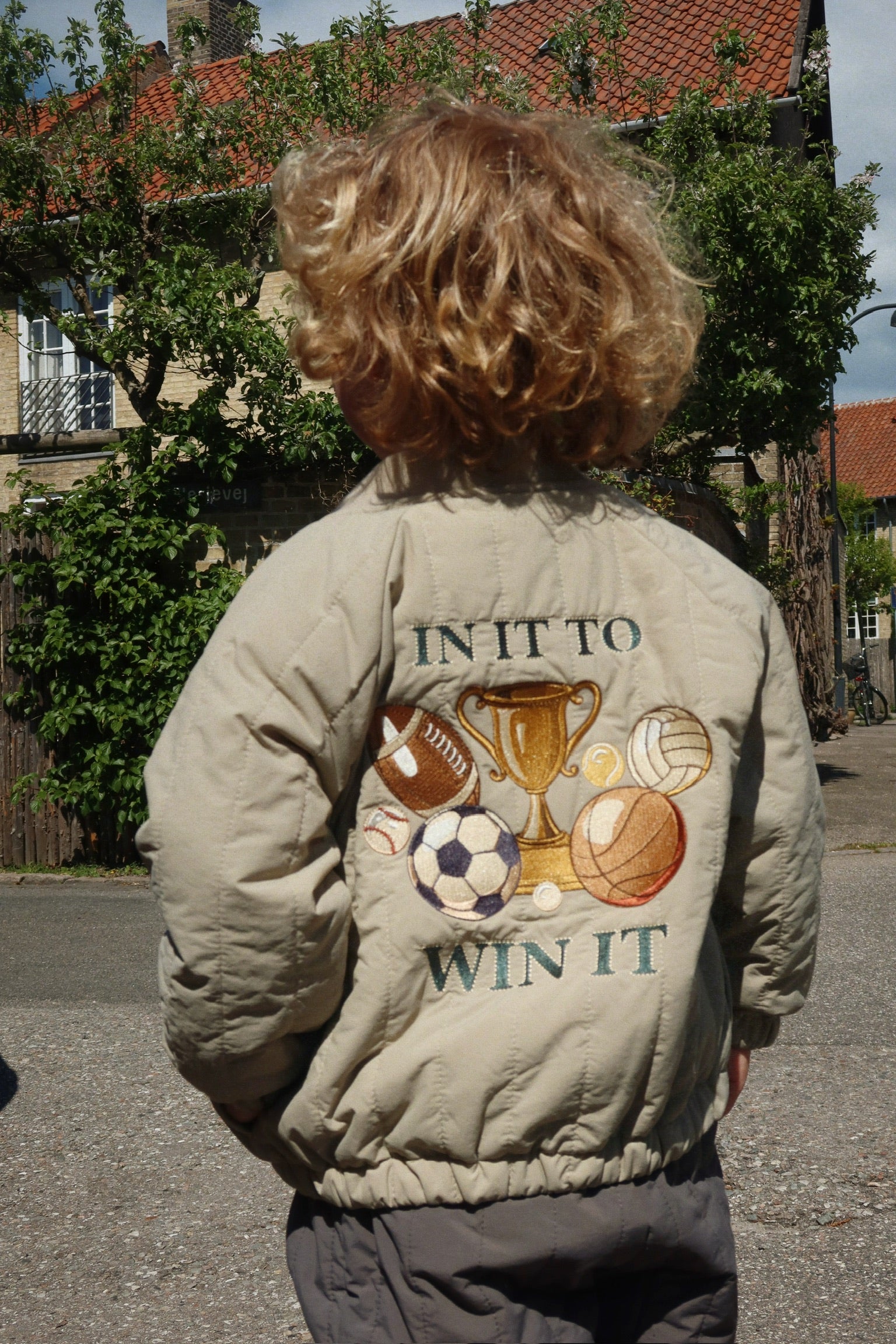 Konges Sløjd Konges Sløjd - Juno Bomber Jacket - I'm Game Laurel Oak - Pearls & Swines
