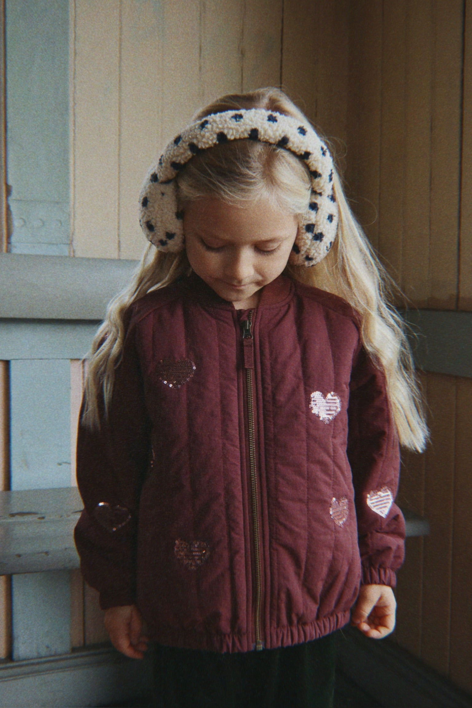 Konges Sløjd Konges Sløjd - Juno Sequin Bomber Jacket - Decadent Chocolate - Pearls & Swines