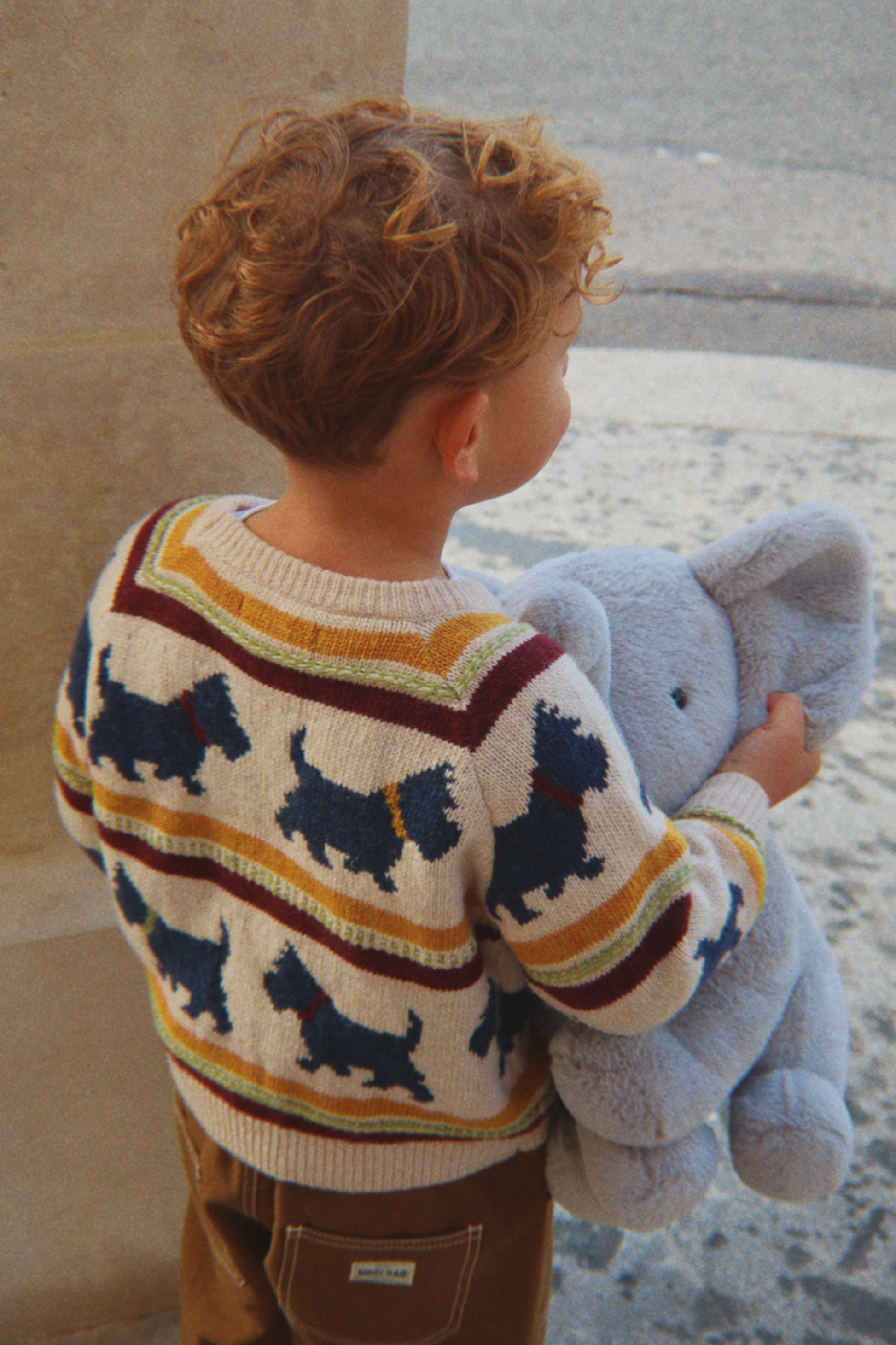 Konges Sløjd Konges Sløjd - Belou Knit Sweater - Piccolo Scottie - Pearls & Swines